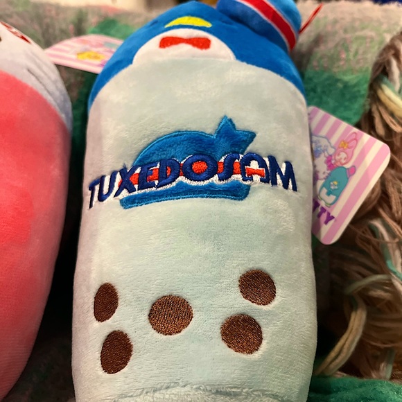 SANRIO Hello Kitty PLUSH TuxedoSam Lg FURRY Stuffed Animal Collectibles Kawaii - Picture 7 of 12